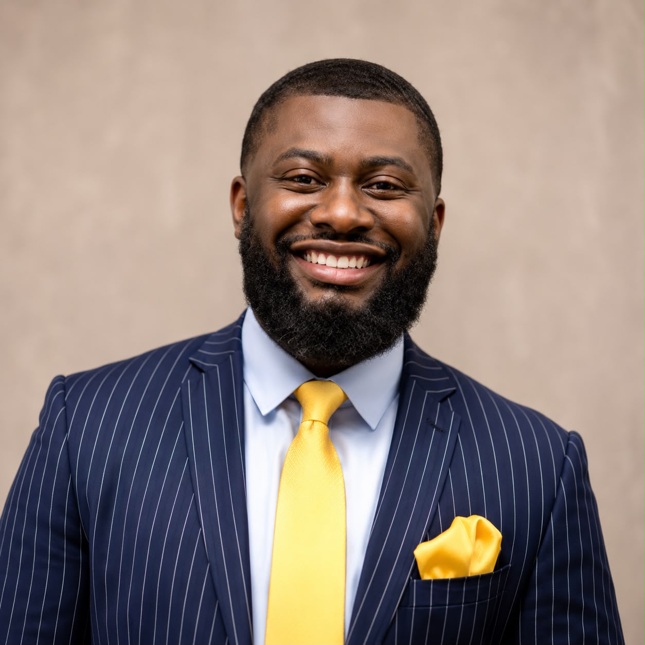 Portrait of Victor Iroh, Founding Member and Chief Financial Officer of Help On Arrival, Inc.