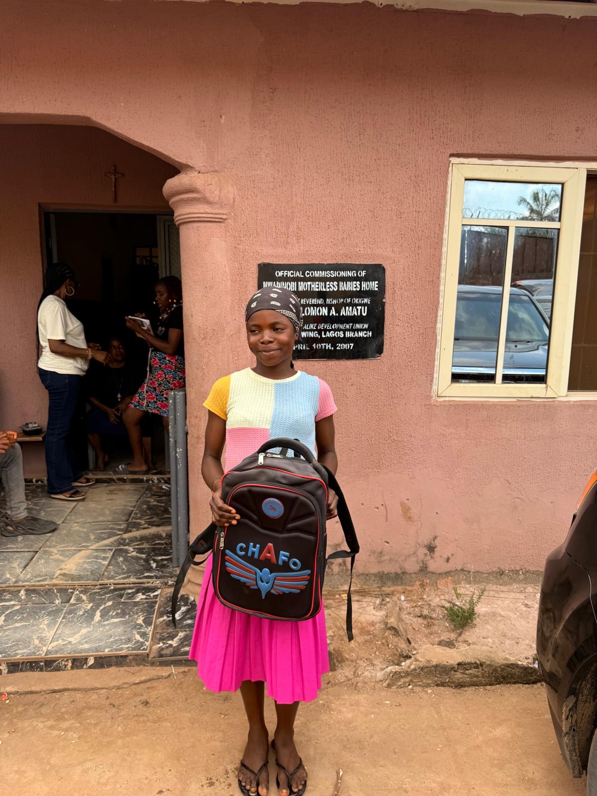 Food and daily support photo from the orphanage visit